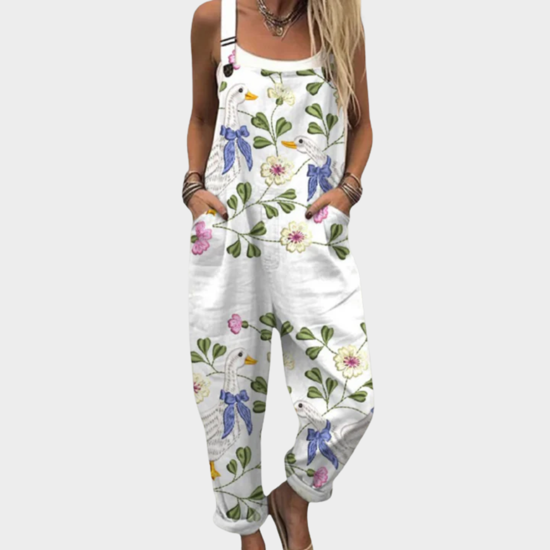 Sylvessa™ | Comfortable printed Jmpsuit
