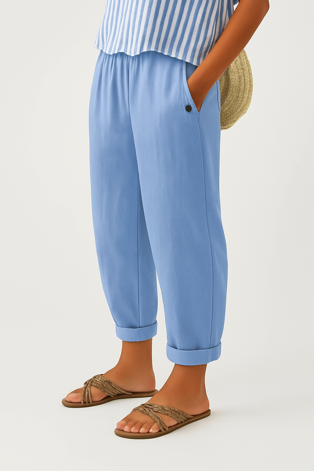 Romina™ - Timeless Linen-look Trousers