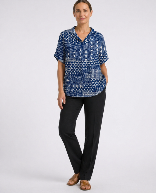 Zara | Tribal Print Shirt