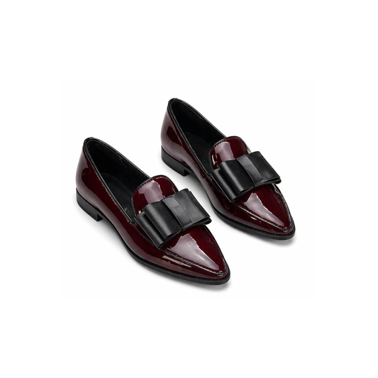 Zaria™ | Elegant Bow Detail Loafer Loafers