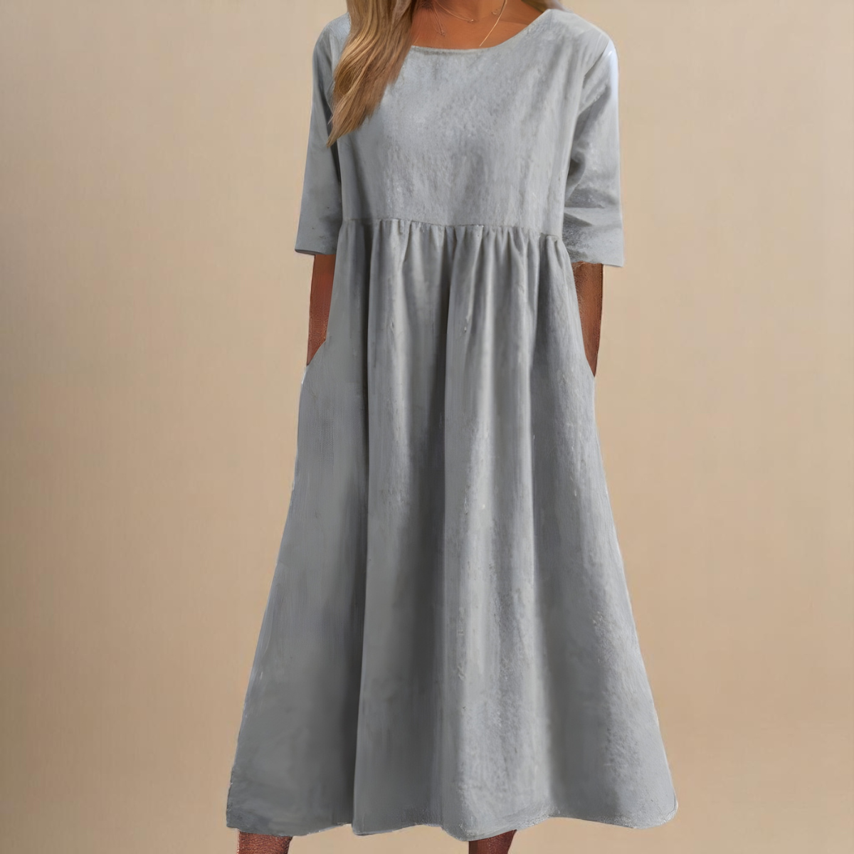 Miranda™ | Classic Mid Sleeve Dress