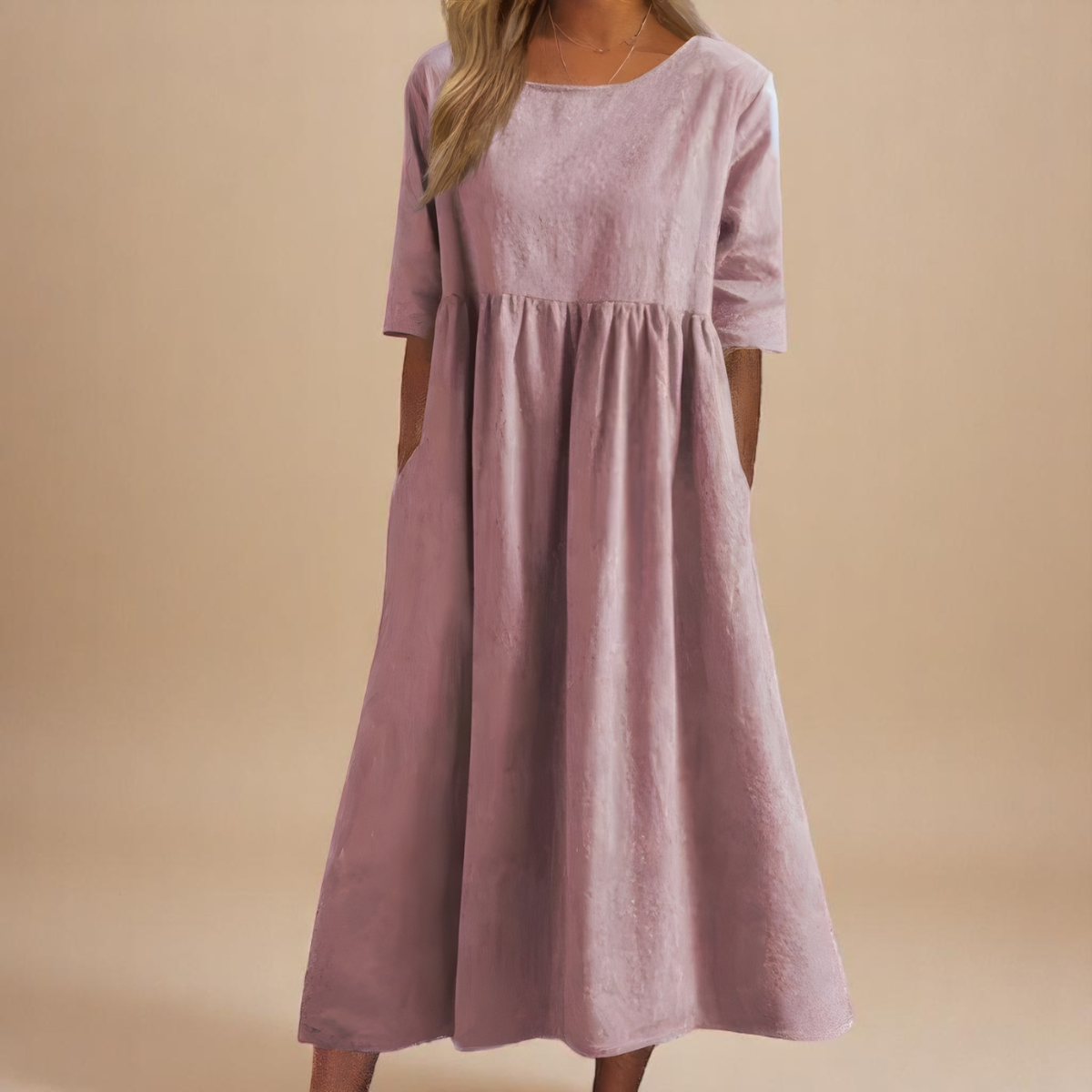 Miranda™ | Classic Mid Sleeve Dress