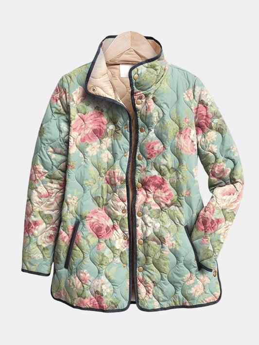 Evie™ | Retro Quilted Jacket