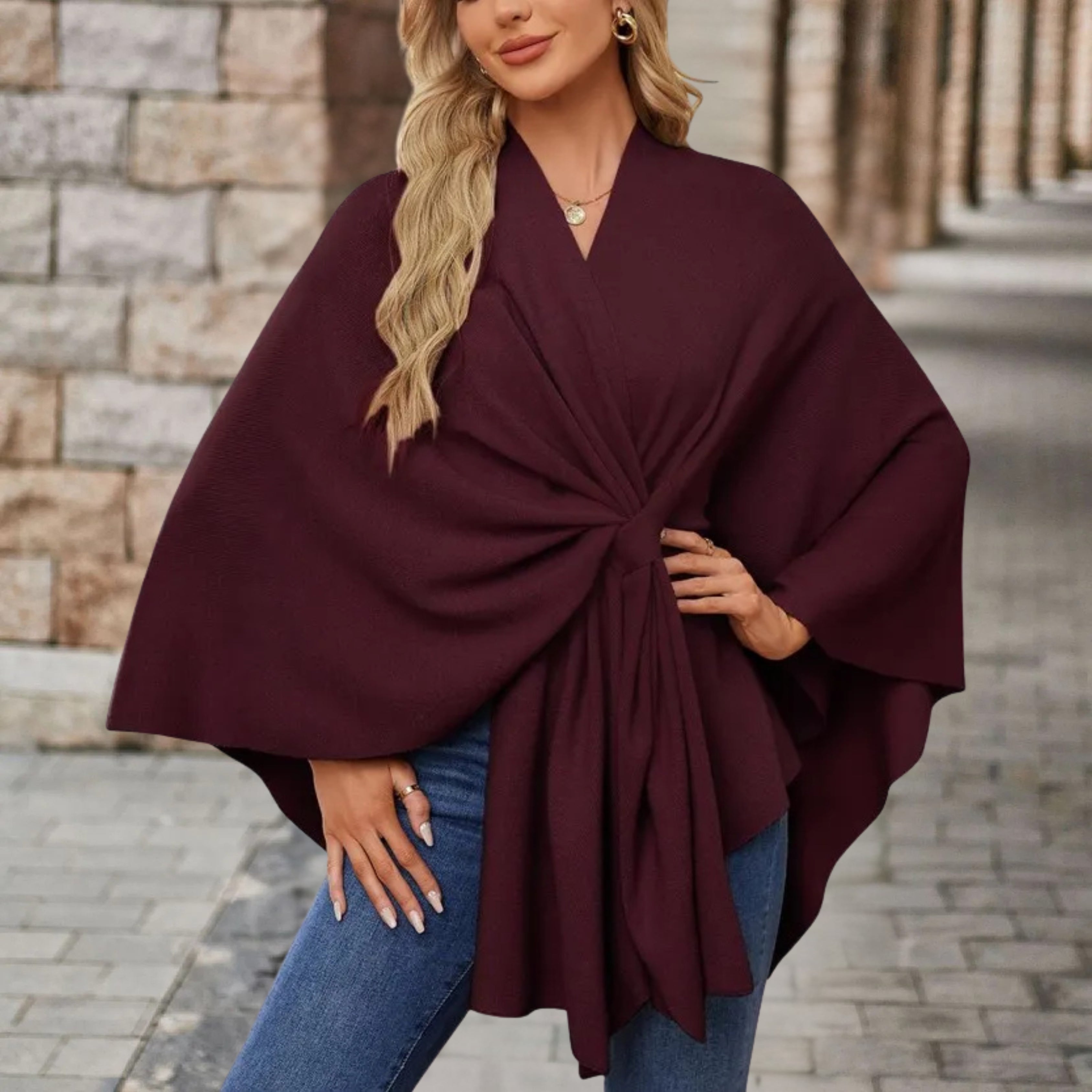 Burgundy Red / One Size
