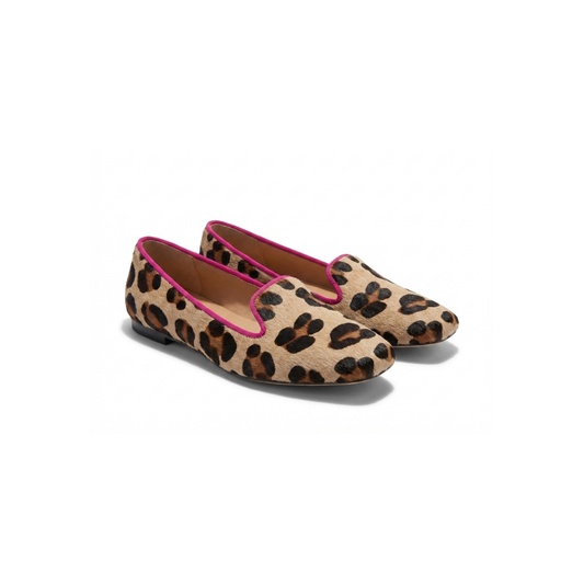 Estelle™ | Leopard Print Loafers