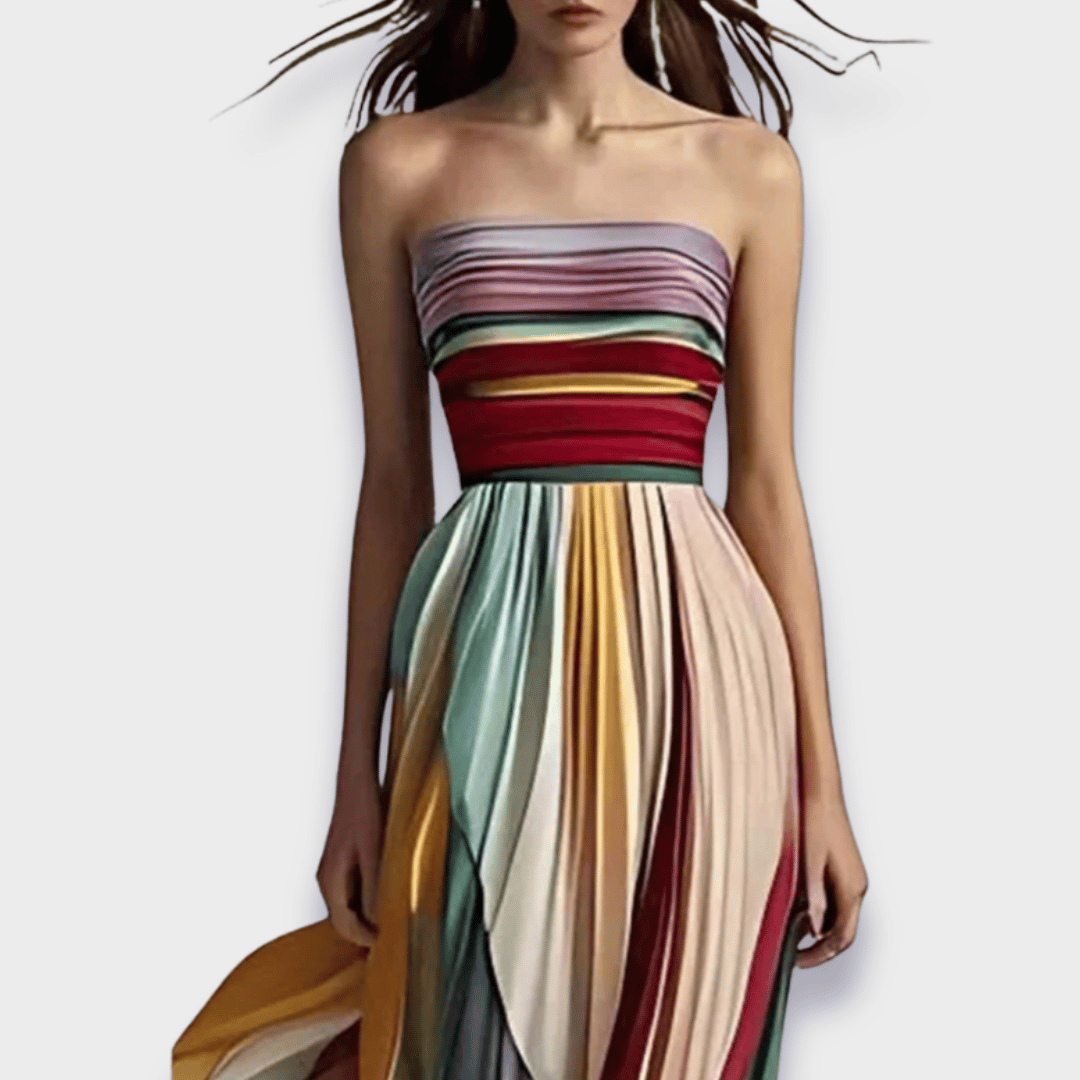 Gesine - Long Dress Made from Premium Fabric