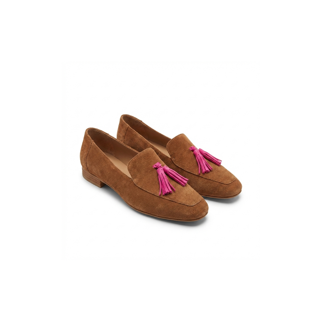 Brielle™ | Brown Loafers