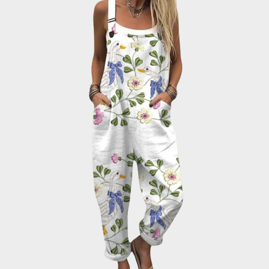 Sylvessa™ | Comfortable printed Jmpsuit