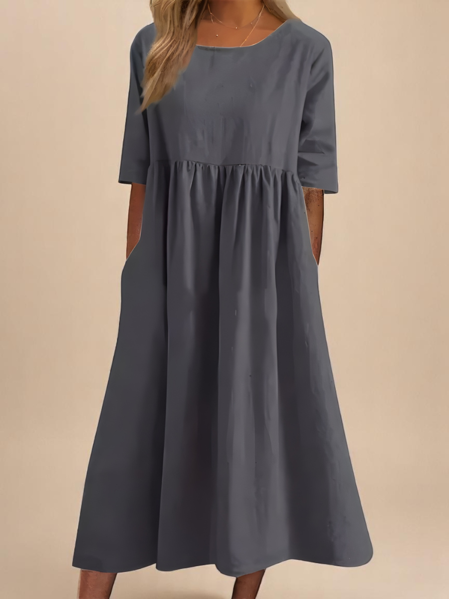 Miranda™ | Classic Mid Sleeve Dress