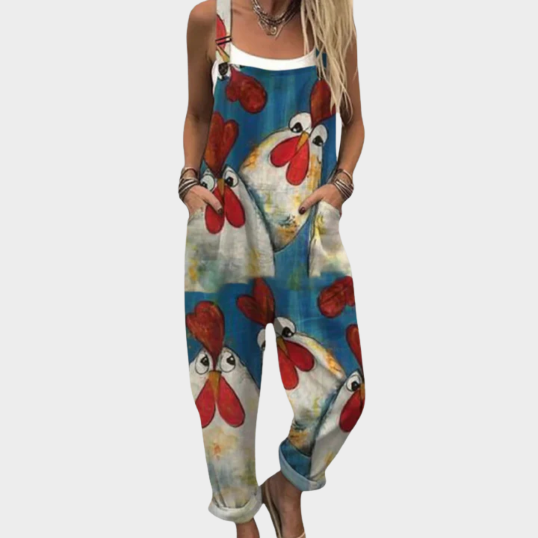 Syvarra™ | Comfortable printed Jmpsuit