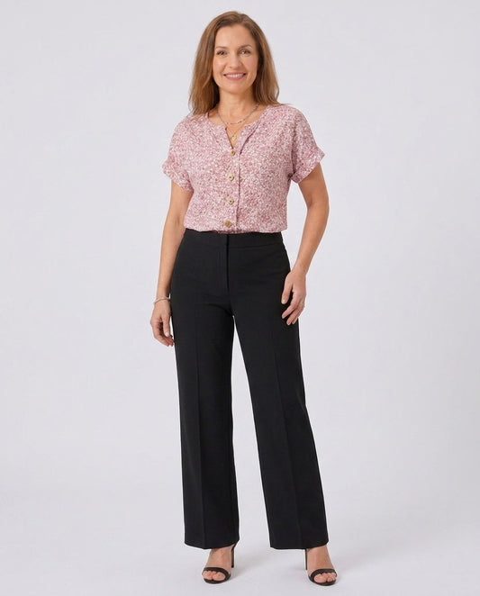 June | Elegant Floral Summer Top