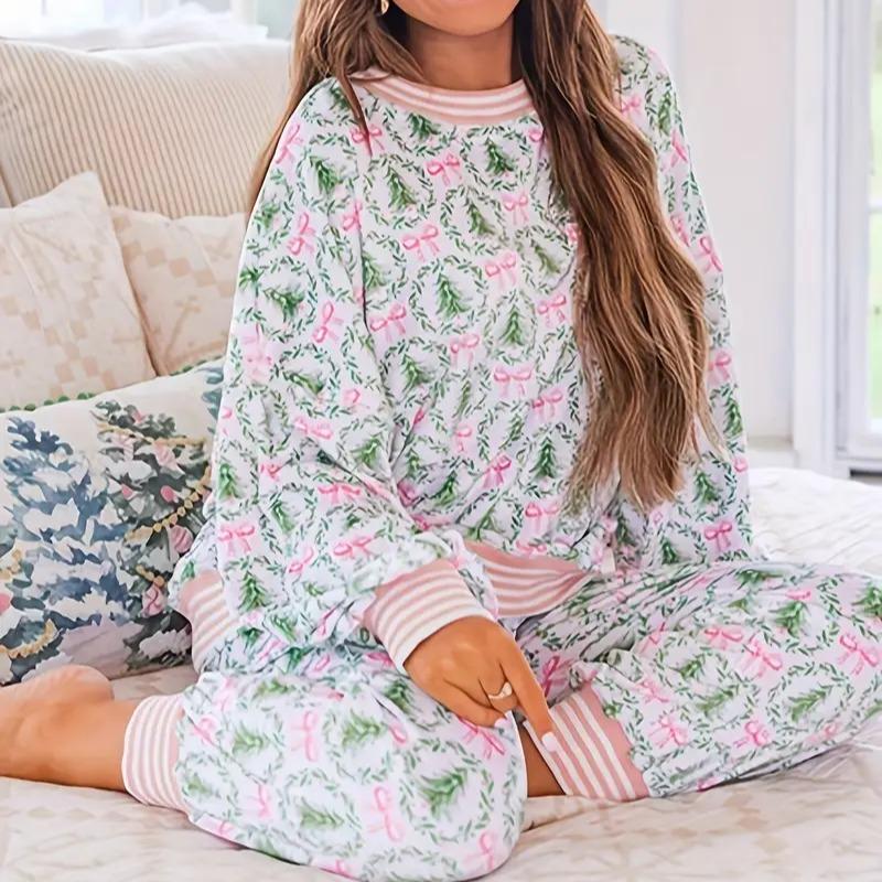 Pink Bow Pattern / 2XL