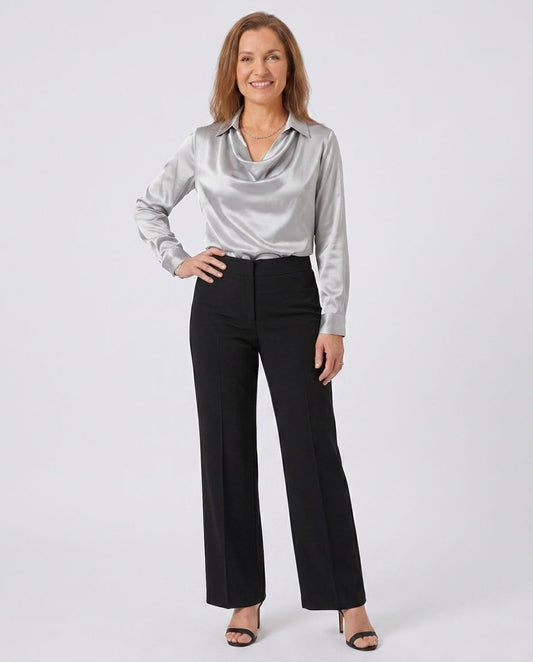 Zoe | Elegant Satin Blouse