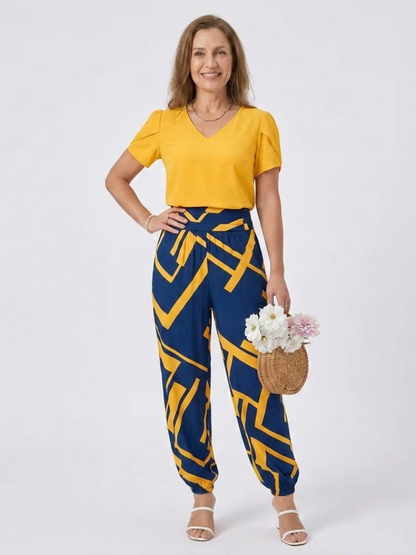 Jennifer™ | Stylish Blouse and Pants Set