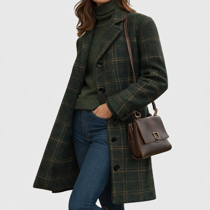 Mariza™ | Warm Wool-Blend Overcoat