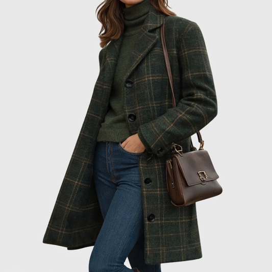 Mariza™ | Warm Wool-Blend Overcoat