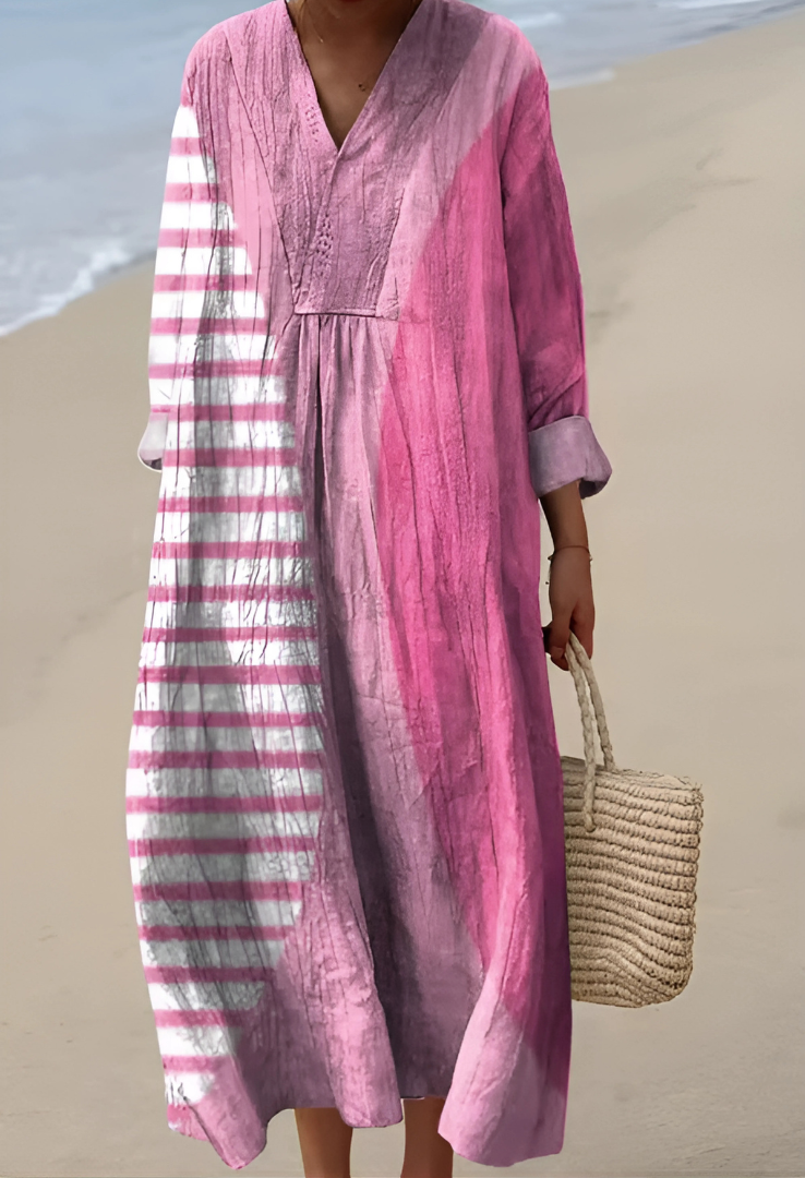 GRACE | ELEGANT GEOMETRIC DRESS