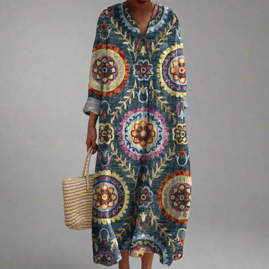 MATILDA | ELEGANT GEOMETRIC DRESS