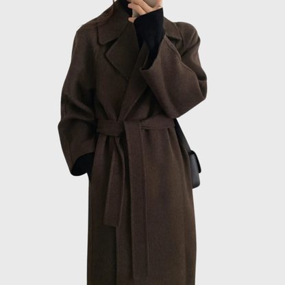 Claire™ | Timeless Belted Overcoat