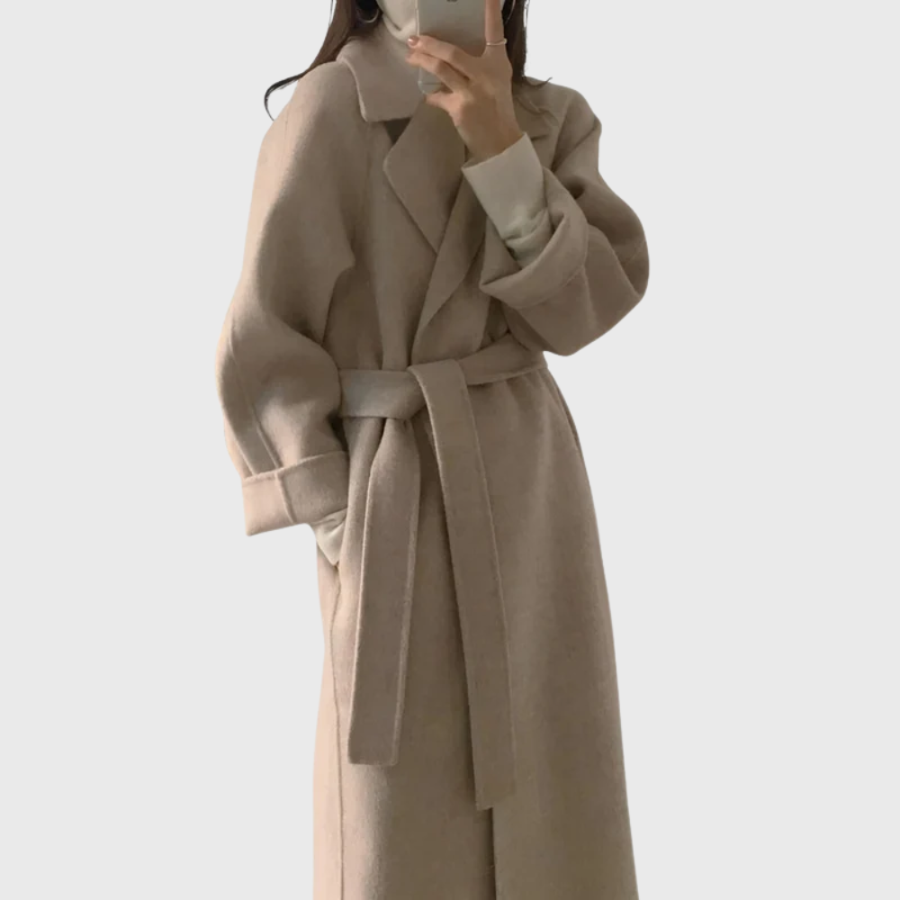 Claire™ | Timeless Belted Overcoat