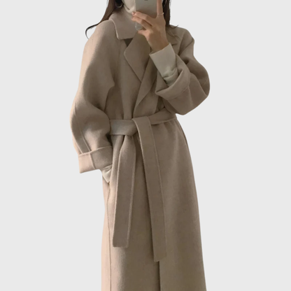Claire™ | Timeless Belted Overcoat