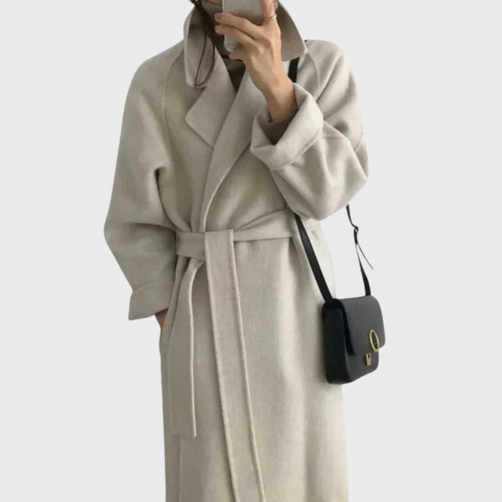 Claire™ | Timeless Belted Overcoat