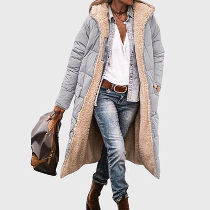 Farah™ | Reversible Wool-Lined Puffer Coat