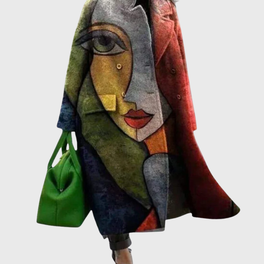 Red female face design / 3XL
