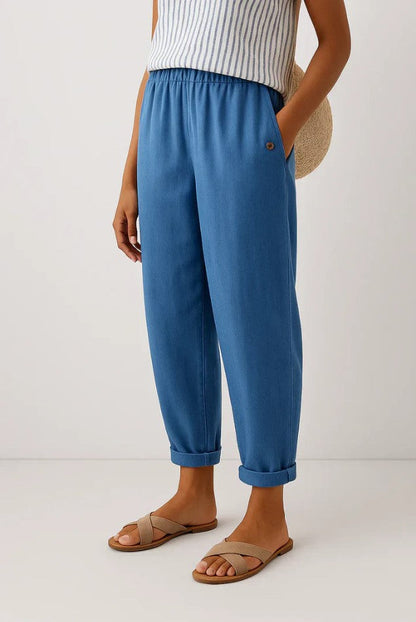 Romina™ - Timeless Linen-look Trousers