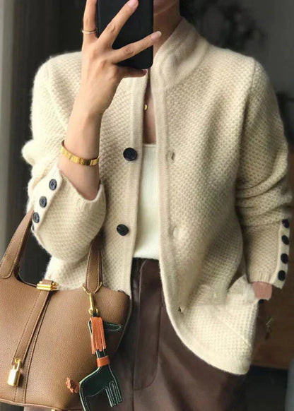 Arletta - Timeless Button-Front Cardigan Jacket