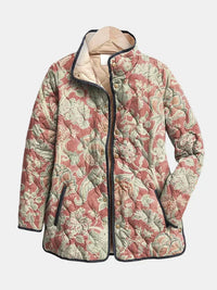 Eleanor™ | Vintage Floral Casual Quilted Jacket