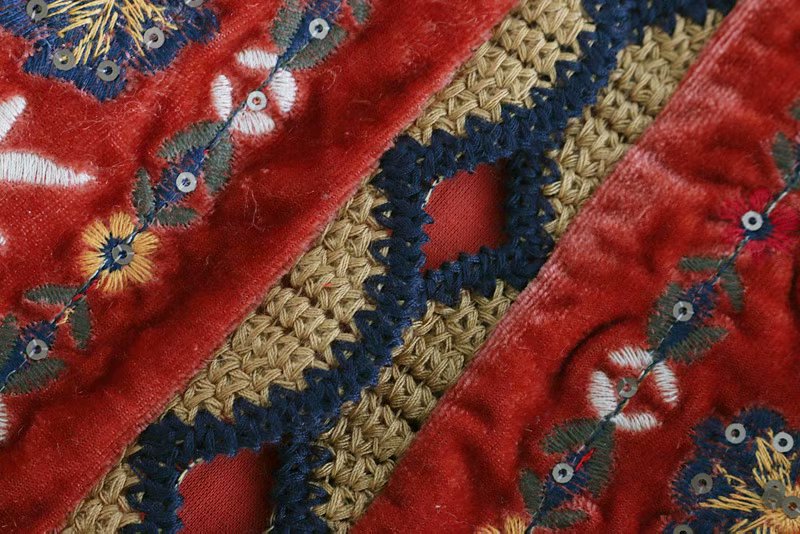 Velora™ | Floral Velvet Boho Waistcoat