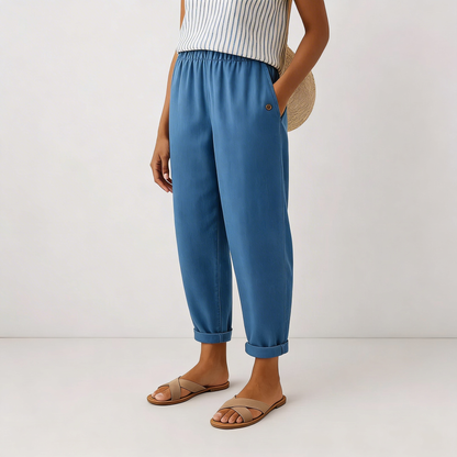 Romina™ - Timeless Linen-look Trousers
