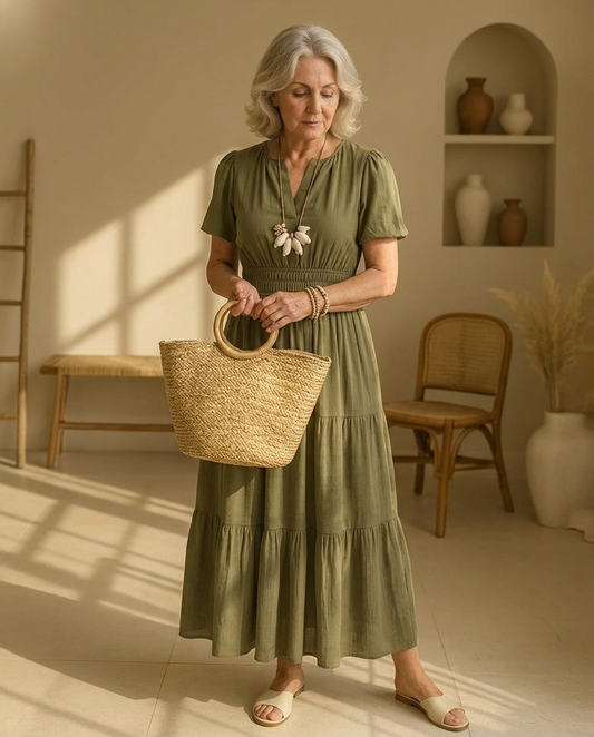 Alina – Cotton Whisper Dress