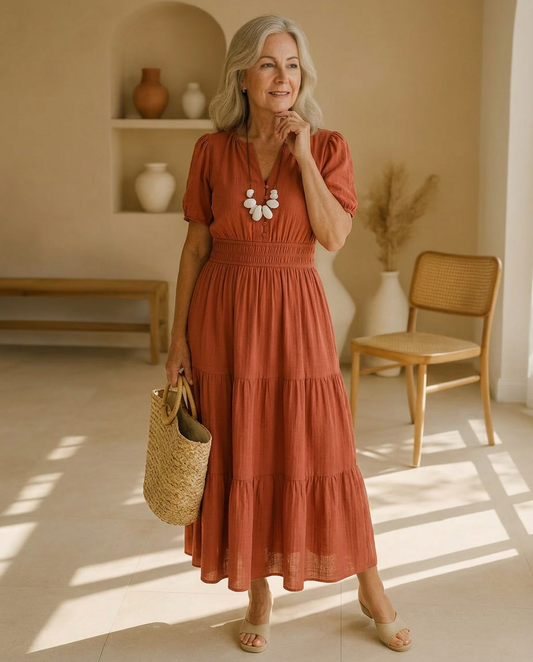 Alina | Cotton Whisper Dress
