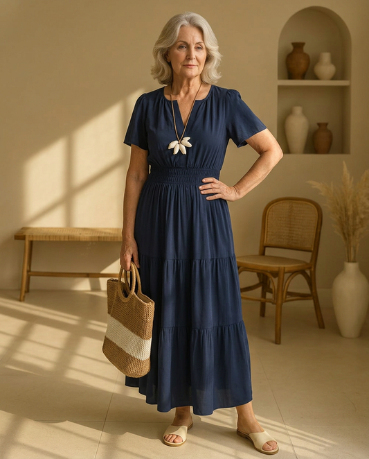 Alina – Cotton Whisper Dress