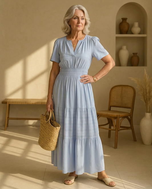 Alina – Cotton Whisper Dress