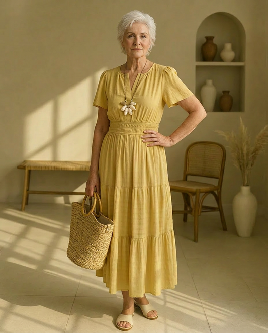 Alina – Cotton Whisper Dress