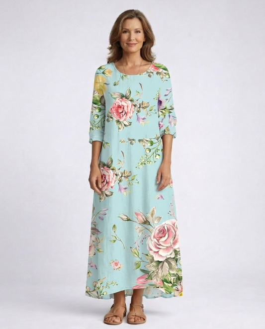 Hayley™ | Stylish Floral Maxi Dress