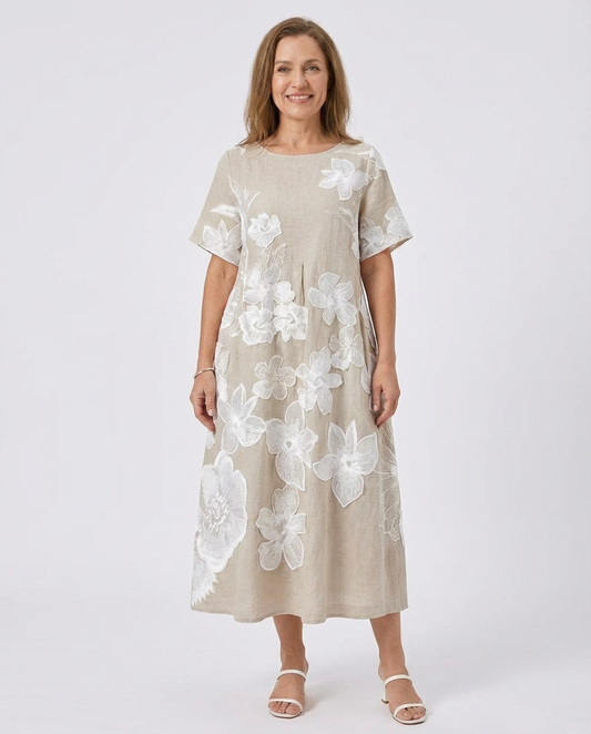 Oaklyn™ | Elegant Floral Print Dress