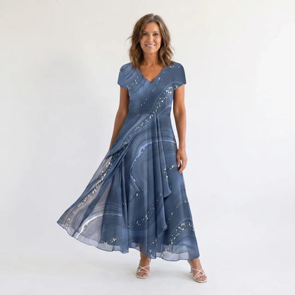 Aubrielle | Flowing Midi Dress