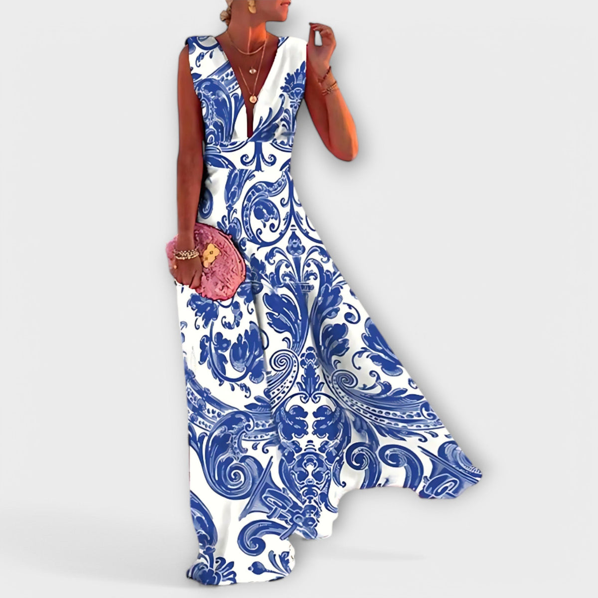 Elegant Sleeveless Dress for Women