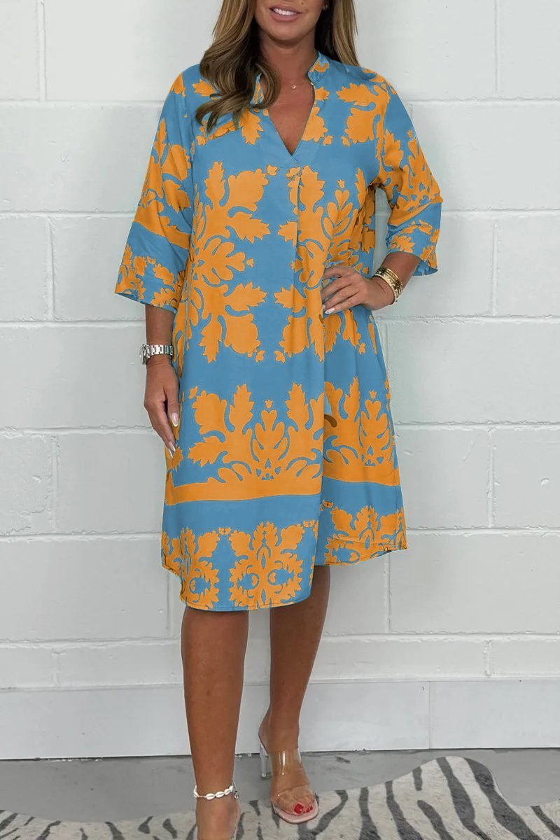 Orange/Blue / 5XL