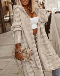 Johani | Extended Length Hooded Cardigan