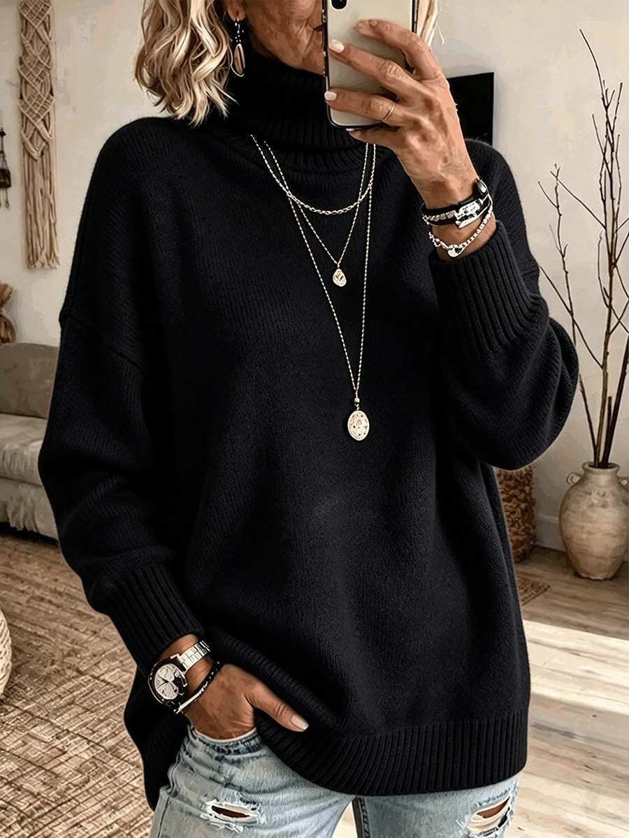 Serena™ | Timeless Cozy Turtleneck Winter Sweater