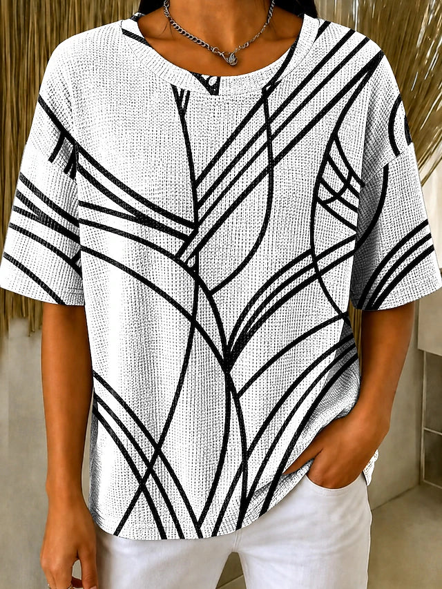 Harley™ | Women's Waffle Textured T-shirt